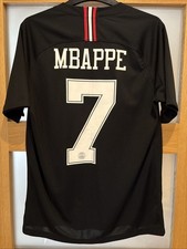 Mbappe #7 PSG 2018/19 Third Football Shirt Men’s Medium