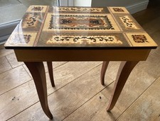 Vintage Italian Marquetry Wood