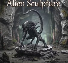 black alien modeling