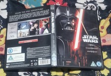 Star Wars Trilogy Episodes IV, V & VI DVD Sci-fi Film Box Set Mark Hamill