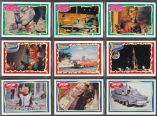 STINGRAY - THUNDERBIRDS - CAPTAIN SCARLET - A TOPPS 1993 SET OF 66 GUM CARDS