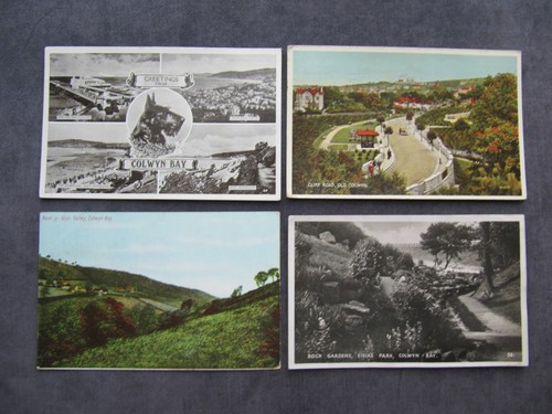 Old postcards colwyn bay - 4,