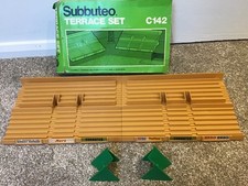 Subbuteo Tan Terrace Boxed