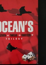 Ocean's Trilogy DVD Box Set  - Ocean's 11,12 & 13 -3 films, vgc