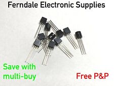 BC547A Silicon Transistor, NPN, 45V, 100mA, 500mW - Pack of 10 free p&p