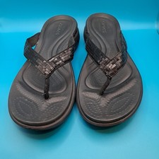 Crocs Capri V Glitter Flip