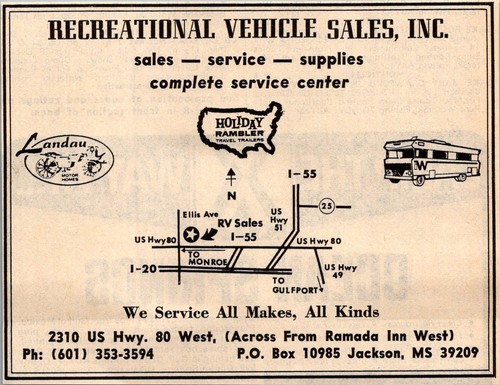 Recreational vehicle sales - vehicle, inc