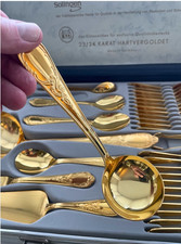 24k gold plated cutlery set - 23/24k,