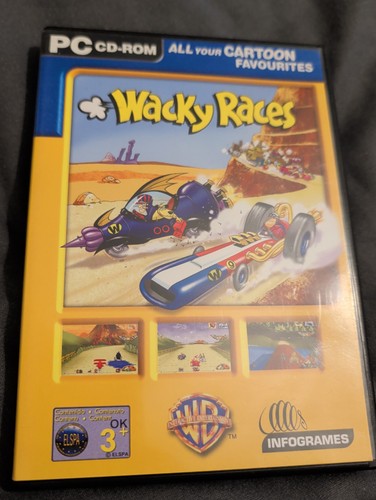 Wacky races rom - pc, cd-rom