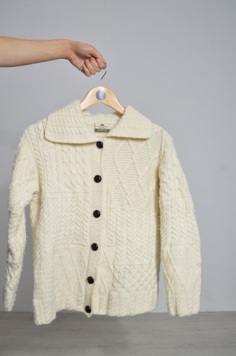 Vintage cardigan merino irish - vintage,