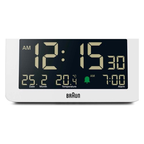 Braun bc10w alarm clock - alarm,