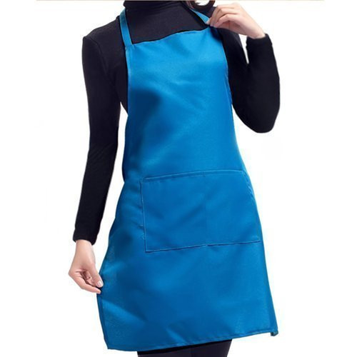 Plain apron with front - plain, pocket