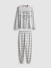 Men's Stranger Things Family Christmas Pyjamas Set cotton Primark 