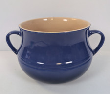 Le Creuset  Blue Two Handled