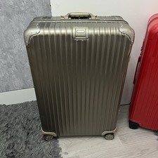 Rimowa Topas Gold Titanium Aluminium Suitcase Check In L Large 89L