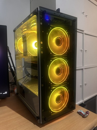 Powerful gaming pc3060ti ryzen - powerful,
