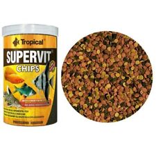 TROPICAL Supervit Chips & Crisps CORY PLECO tetra parrot cichlid FISH FOOD