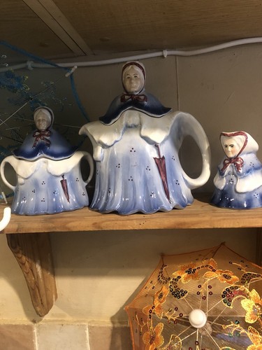 Tony wood tea pot set - pot, great