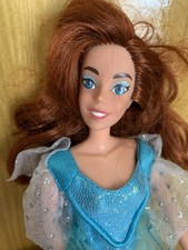 Disney Barbie Galoob  Anastasia Anya Dress Vintage Ice Skating 1997