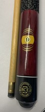BCE Pool Cue 9 Ball American 2 Piece 58" / 147 cm  Wrapped Grip with Case.