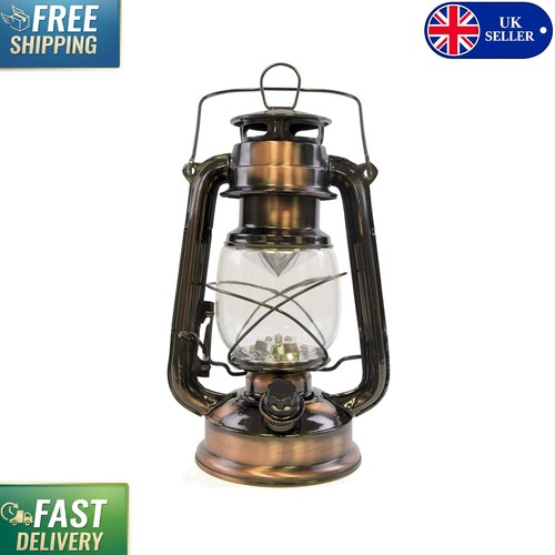Portable copper storm lantern - copper,