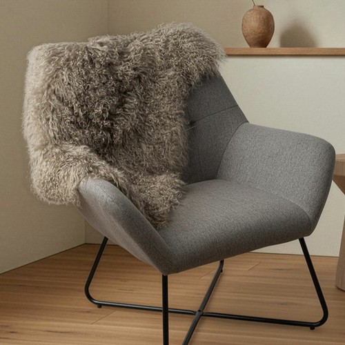Bowron tibetan sheepskin rug - tibetan,