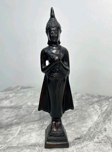 Vintage standing buddha - vintage, statue