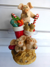 Piggin' Welly Christmas Limited Edition Figurine Member Special 1563/3500