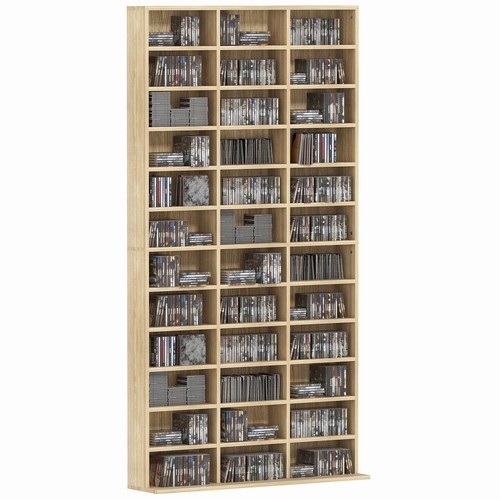 Dvd storage rack media - cd,