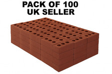 100PC Marshalls Red Perforated