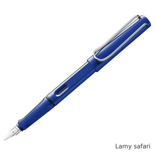 Lamy safari fountain pen blue - lamy,