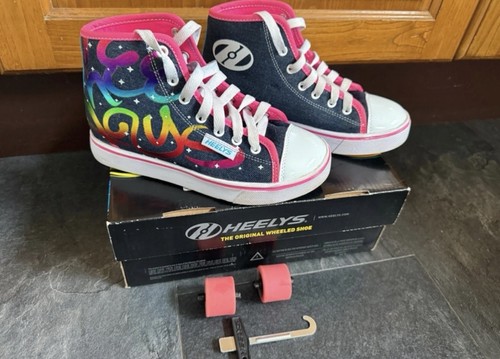 Heelys denim rainbow size - heelys,