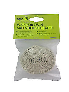 Wick for twin greenhouse
