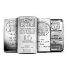 10 oz Silver Bar (Varied