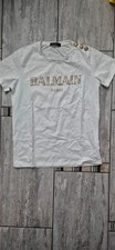 BALMAIN Paris White Women Top T-shirt Size L