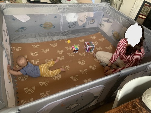 Tnibition baby playpen - baby,