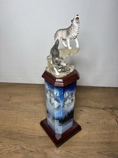 Bradford Exchange Wolf Moonlit Passage Illuminations of Wild Al Agnew 2007