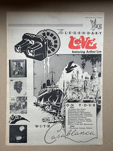 Love featuring arthur lee - love, on