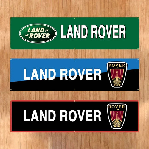 Land rover banner flag sign - land,