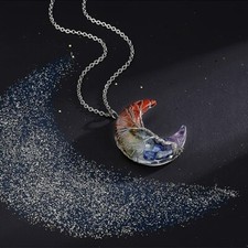 Tree of life 7 chakra Moon