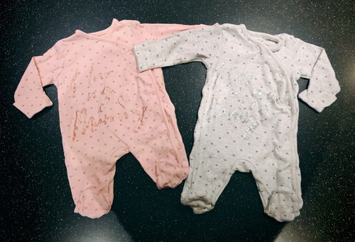 First size sleepsuits - **2,