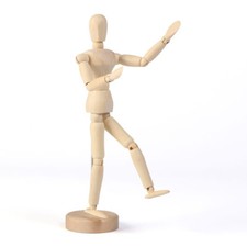22cm Wooden Artist Mannequin -