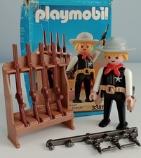 Playmobil Western 3381 Sheriff  Boxed 100% Complete