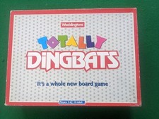 Totally Dingbats Waddingtons Board Game Vintage Game. Complete 