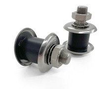 Lambretta fork link total overhaul kit pair stainless steel MB