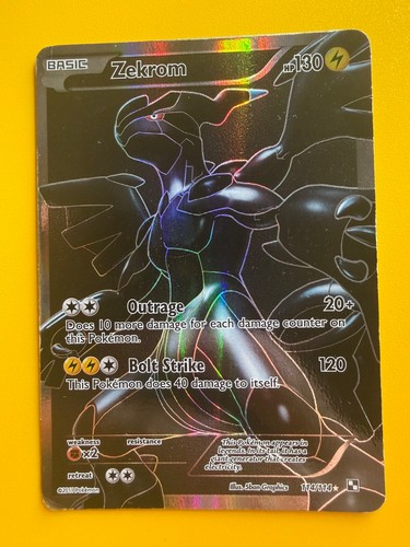 Pokémon tcg zekrom black - pokémon,