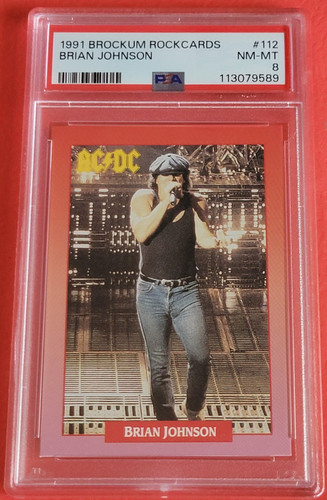 Brian johnson card - ac/dc,