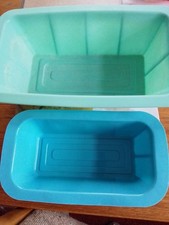 2 Silicone Loaf Tins. 10 and 7 Inch Non-Stick