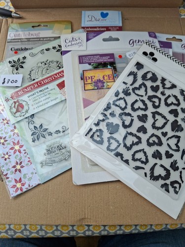 Embossing folders various - embossing,