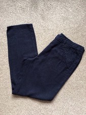 BHS NAVY BLUE LINEN VISCOSE